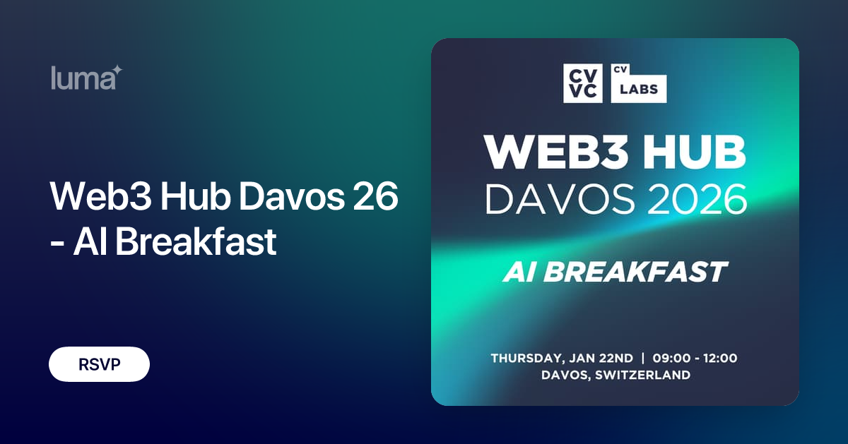 Web3 Hub Davos 2026 - AI Breakfast